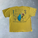 1990’s Dr Seuss One Fish Two Fish Tee [XL] - Yellow