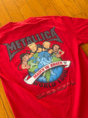 METALLICA 2004 world tour tee - Size large