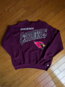 90s Phoenix Cardinals - NFL - LOGO 7 - Crew neck - size large