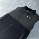 Vintage Oakley Software Fleece Zip Vest [XL] – Black
