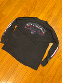 1999 HARLEY DAVIDSON -STURGIS RALLEY AMERICAN FLAG SLEEBE HITS - FADED - Size large