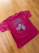 ORANGE COUNTY CHOPPERS VINTAGE TEE - FLAME BACK HIT - Size large