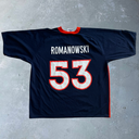 1990’s Broncos Logo Athletic Jersey Romanowski #53