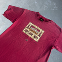 1990’s Wyoming Mountains Bear Nature Tee [M] - Maroon