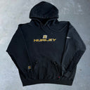 Vintage Hurley GorpCore Lined Hoodie [XL] - Black