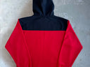 Vintage Rip Curl Two-Tone Hoodie [XL] – Red x Black
