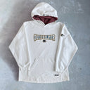 Vintage Quiksilver Spellout Hoodie [XL] - White