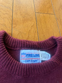 1980s NFL PROLINE CLIFF ENGLE SWEATER - Made in USA