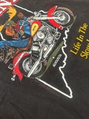 1987 Harley Davidson - Moose life in the slow lane - Maine - Size Large - single stitched