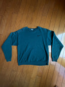 90s Forrest green NIKE - Crewneck - Size XL - MADE IN USA