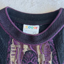1990’s Coogi Multi Sweater [L] - Purple x Black