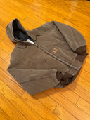 1999 faded Mocha Brown Carhartt Jacket -JO6CHT MODEL - Size xL