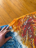 Liquid blue Ice/Fire dragon Aop - rare - 2002 - Size large