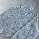 Vintage Quiksilver All-Over Print Zip Hoodie [L] – Grey