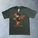 1990’s Korn “follow the leader” Giant Tag [L] - Forest Green