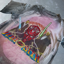 1990’s Star Wars “Jedi vs Sith” Tie-Dye Tee [L] - Grey