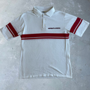 1970’s University of Denver Polo Shirt [L] - White x Red