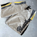 Vintage Palm Wave Hawaii Boardshorts [30] - Beige