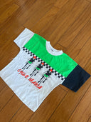 Vintage 1980s cycle Mania kids boys tee - single stitched - 1 year
