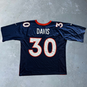 Vintage 1990’s Nike Team Broncos Jersey Davis #30