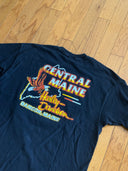 1990 HARLEY DAVIDSON- Central Maine - Single stitched - SIZE : XxL
