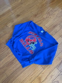 80s TRENCH BUFFALO BILLS -CREWNECK- MADE IN USA - Size Large