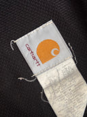 1980s  FADED BLACK CARHARTT JACKET - CRAFTED WITH PRIDE - p2p: 24 inches, Length: 25 inches