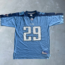 Y2K Titans Reebok Sports Jersey Brown #29 [L] - Blue x Navy