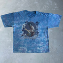 1990’s Jimi Hendrix Tie-Dye Tee [L] - Sky Blue