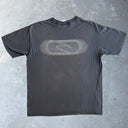 Vintage Rip Curl Oval Logo Tee [L] - Charcoal