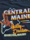1990 HARLEY DAVIDSON- Central Maine - Single stitched - SIZE : XxL