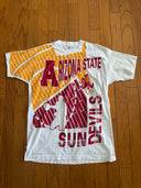 90s ASU BASKETBALL AOP - SIZE XL- MADE IN USA