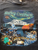 1998 Vintahe Harley Davidson - Biking Alaskan Style - Size XL - Harleys Northern Most Outpost