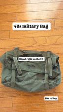 40s military bag