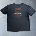 1990’s Harley Davidson Flaming Eagle Tee [XL] - Black