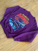 1995 HARLEY DAVIDSON CREWNECK - Size Large - Made in USA - BOXY