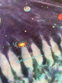 1992 liquid blue outer space planet tee - Size XL - Made in USA -