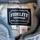 Vintage Fidelity Wool Bomber Jacket [L] - Grey made in USA UNION MADE