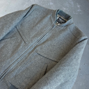 Vintage Fidelity Wool Bomber Jacket [L] - Grey made in USA UNION MADE