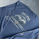 2006 Harley Davidson Motorcycles Flame Longsleeve [XL] - Navy