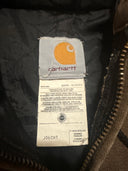 1999 faded Mocha Brown Carhartt Jacket -JO6CHT MODEL - Size xL