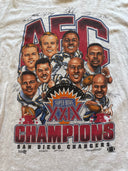 90s San Diego chargers Big face Tee - Size XL - Single stiched - Made in USA