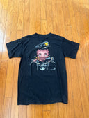 1997 Betty boop shadow Biker tee - Size Large - tultex