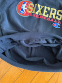90s NBA PHILADELPHIA SIXERS - CHAMPION REVERSE WEAVE- SIZE LARGE - MADE IN USA