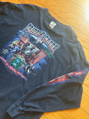 Vintage cripple Creek motorcycle rally for Vets - 2001 Size XL - Sleeve Hit