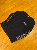 Long sleeve bald eagle Harley tee -SIZE M