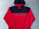 Vintage Rip Curl Two-Tone Hoodie [XL] – Red x Black