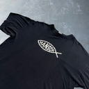 1997 Manson Fish Logo Band Tee [XL] - Black