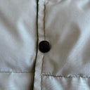 True Vintage Stern’s Puffer Vest [L] - White x Green x DOWN FILLED Reversable