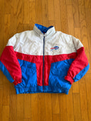 90s NFL BUFFALO BILLS PUFFER - HOODIE ATTACHED - size XL